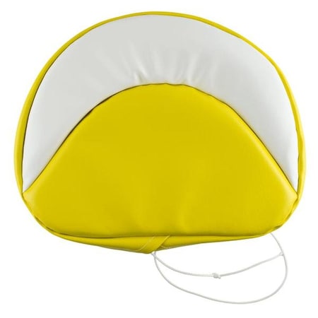 Aftermarket 18" Yellow & White Seat Cover SEN10-0099